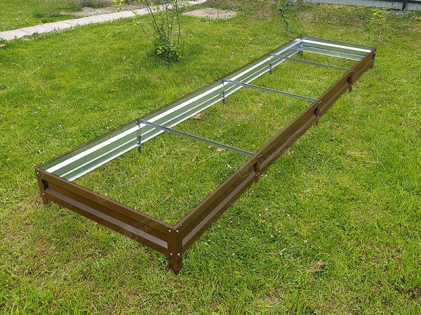 20-8017-1 Грядка «Усиленная» с полимерным покрытием (высота 20 см) — изображение 1