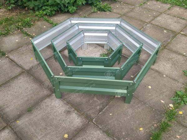 klumba-6-3-6005.jpg Клумба шестигранная с полимерным покрытием (3 яруса) — изображение 1